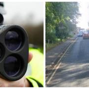 Police clock drivers speeding on Northwich Road in Knutsford