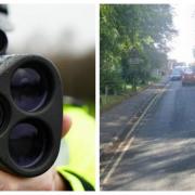 Police clocked drivers speeding on Northwich Road in Knutsford