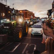 A Christmas charity tractor run by Knutsford Young Farmers has raised more than £5,000 for East Cheshire Hospice