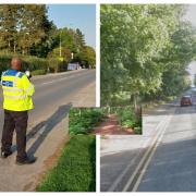 Police clocked 12 drivers speeding on Northwich Road in Knutsford