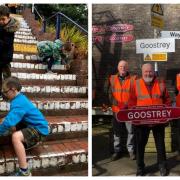 This picture of Beavers working at Goostrey Station needs your votes to win a national award, and previous winners of the award