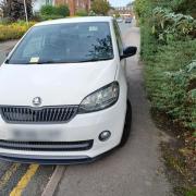 Cars blocking the pavement across Knutsford have been fined by police