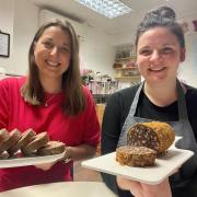 Hannah Locke and Hattie Cunliffe launch the new 'mouthwatering' Knutsford Knud, rolled in smooth chocolate