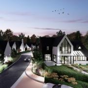 A new £26m development of luxury homes is being built in Wilmslow