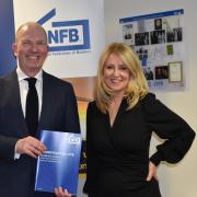 Richard Beresford, chief executive officer of the National Federation of Builders, welcomes Tatton MP Esther McVey