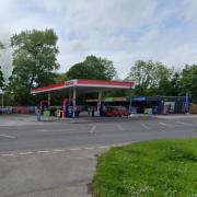 Mobberley Road Service Station in Knutsford