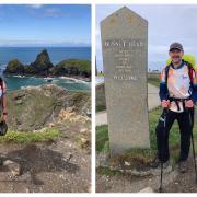 Patrick Davies embarks on his incredible trek in Cornwall and finishes at the most northern tip of Scotland