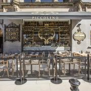 Piccolino Caffé Grande looks out over the grade-one listed Manchester Town Hall