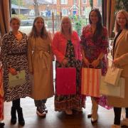From left, Holly Travis Kanoa Living, Katy Proudman Clare and Illingworth, Davina Armitage Cocaranti, Sue Williams Blossom, Fiona Jackson-Gray Redress and Michelle Samsa Willow Boutiques