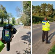 Police clocked 49 drivers speeding in a road safety check