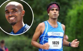 Professor Omer Aziz will run alongside Sir Mo Farah at The Great North Run this weekend