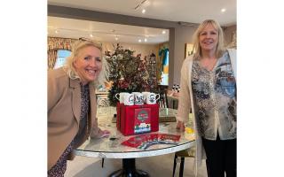 Holly Johnson and Julie Hamer of Holly Johnson Antiques are some of the many independent retailers taking part in Festive Sunday