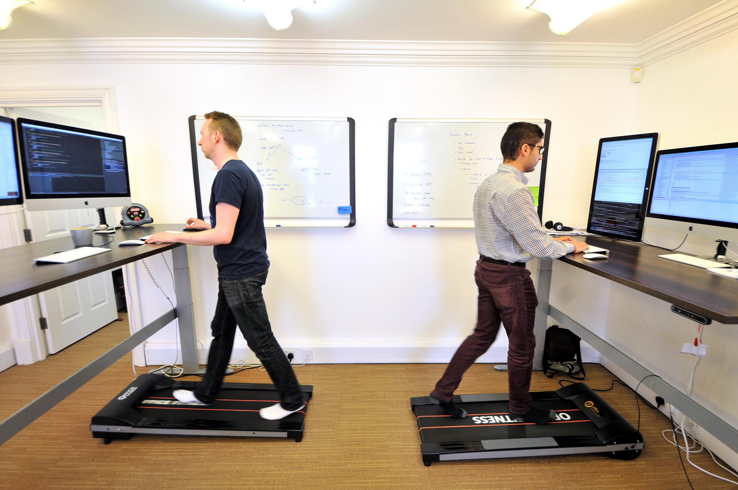 Knutsford Entrepreneur Reveals Innovative Office Treadmills
