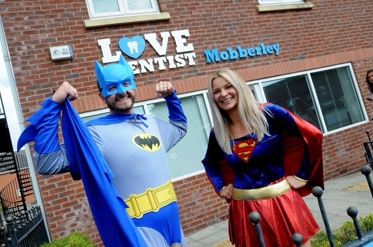 Mobberley dentist hosts Superhero Day | Knutsford Guardian